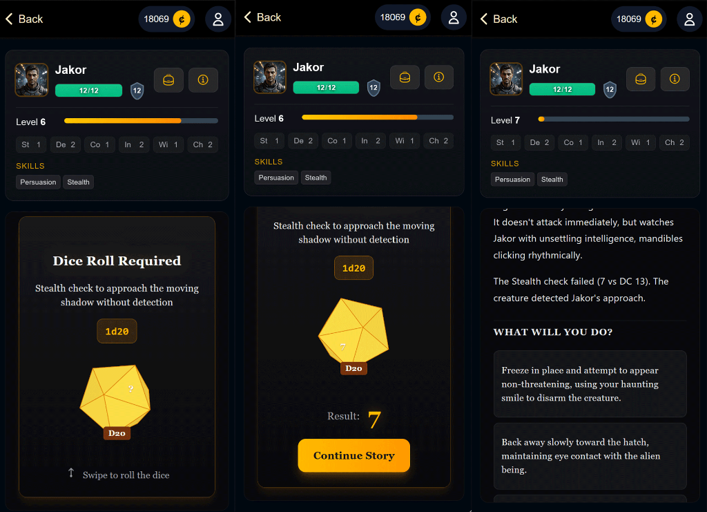 Improved Dungeons & Dragons mode